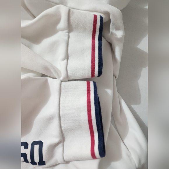 Polo Ralph Lauren Men USA Olympic Team 2020 Full Zip Jacket White XL - Picture 6 of 10